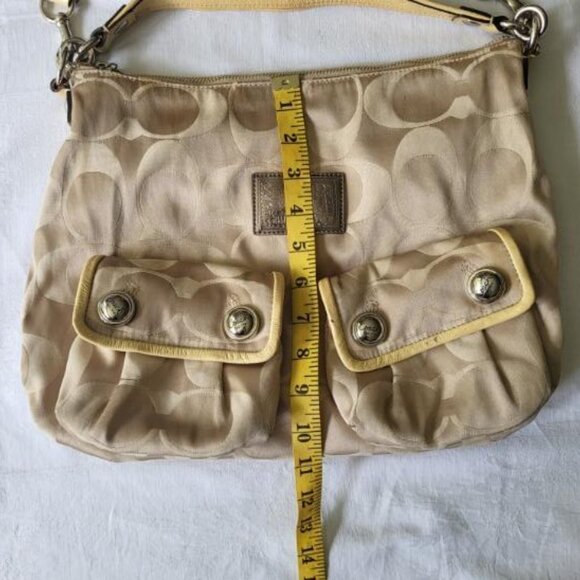 Coach Poppy Signature Hobo Bag - Picture 5 of 9